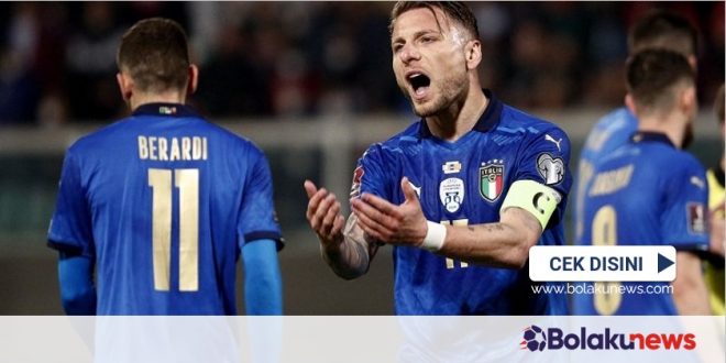 Italia Gagal Lolos ke Piala Dunia 2022