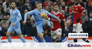 Manchaster City VS Manchester United hasil dan goal 2022